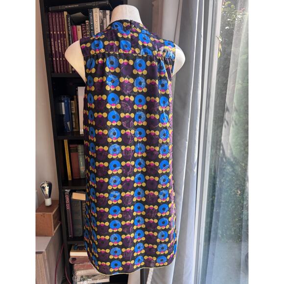 Anna Sui X Target Collab Mod Geometric Sleeveless Sheath Dress Women's XS - Picture 4 of 8